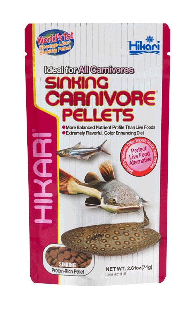 Hikari Tropical Sinking Carnivore 74 gr