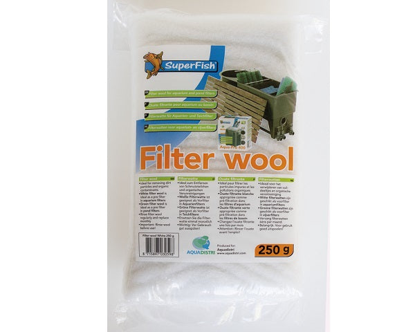 Superfish Witte filterwatten filterwool