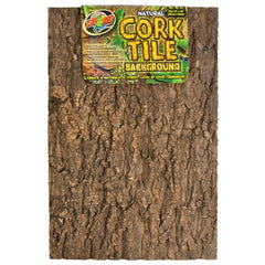 Zoomed Natural Cork Tile Background
