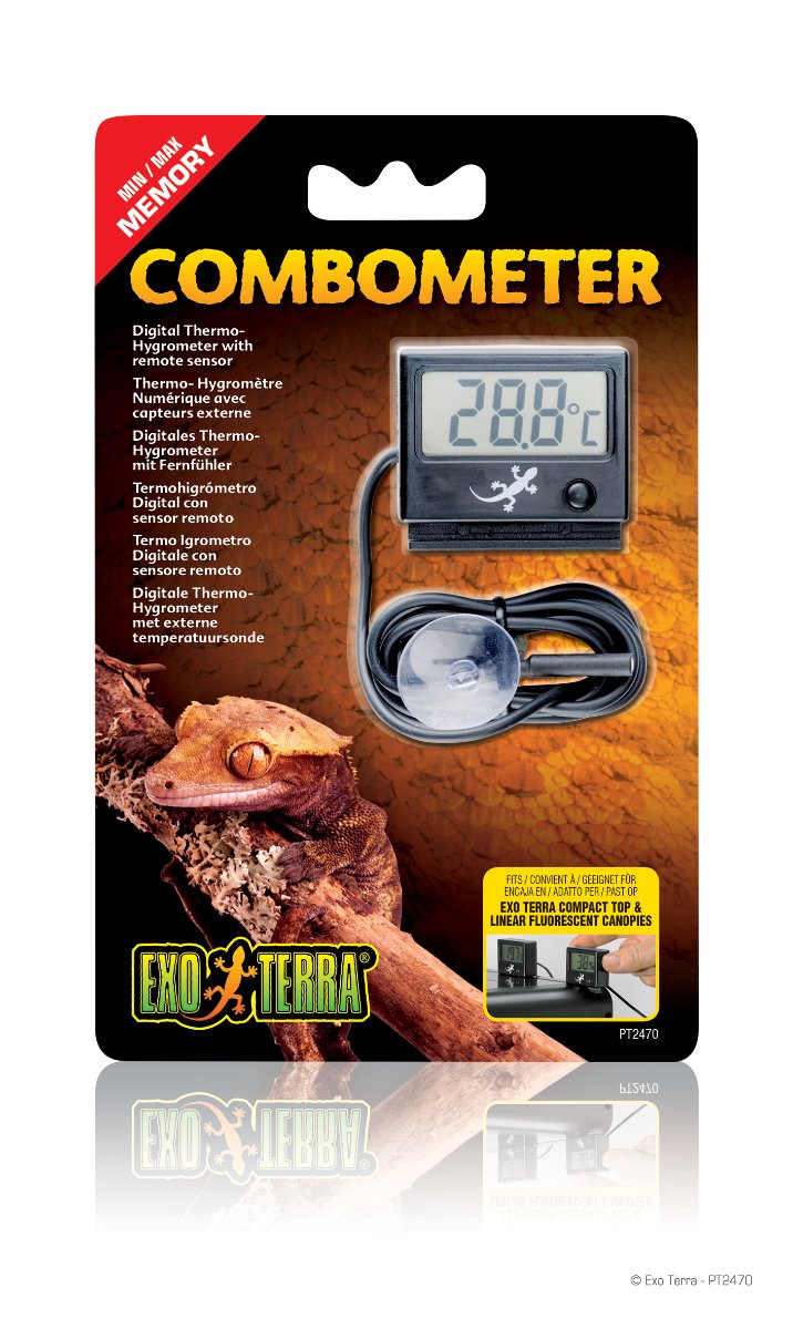 Exo Terra Combometer Digital Thermo-Hygrometer