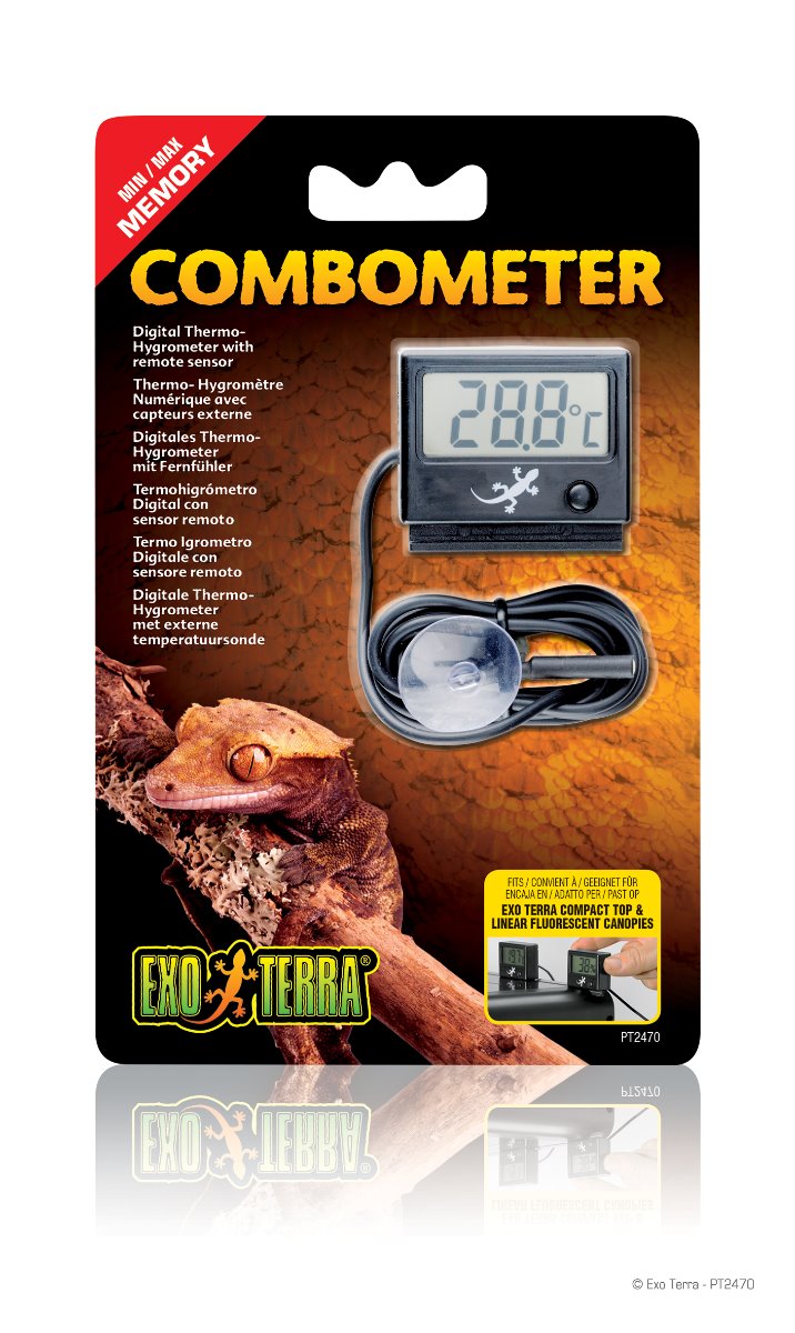 Exo Terra Combometer Digital Thermo Hygrometer