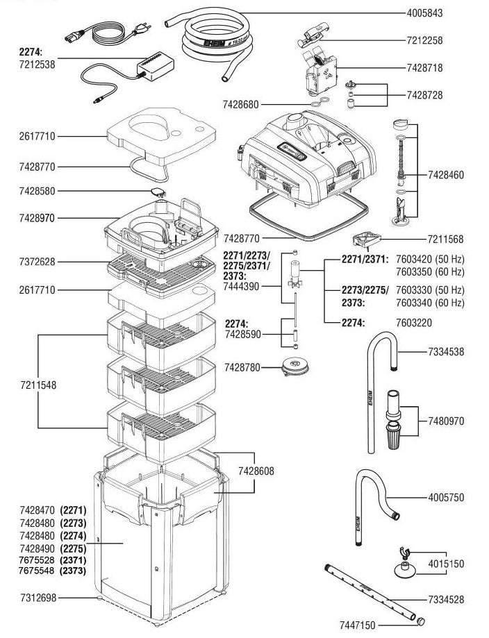 Eheim professionel 4+ 250 (2271)