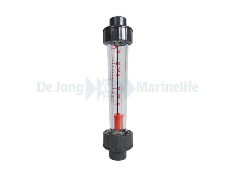 Flow Meter Pvc Body PVC Flowmeter / Flow - meter Ø 20mm grey 1000 l/h - Heevis
