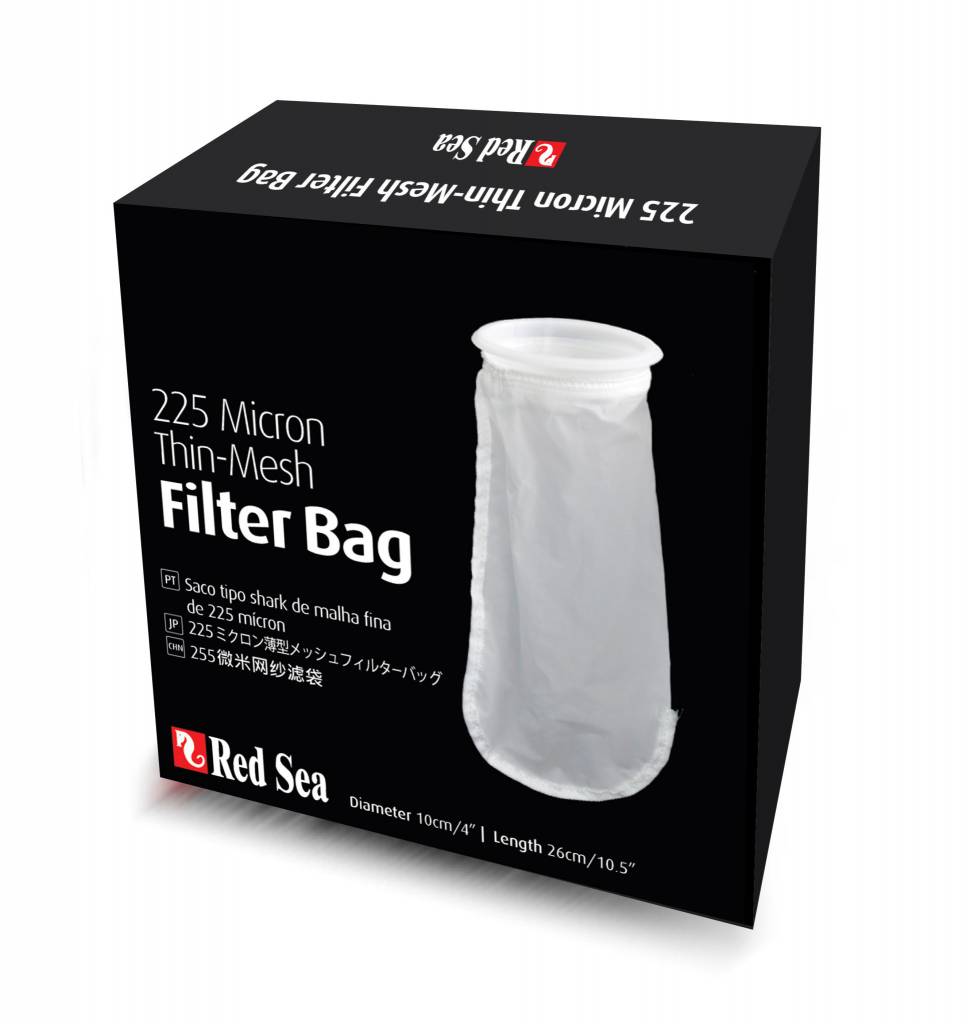 Red Sea 225 micron Thin-mesh filter bag