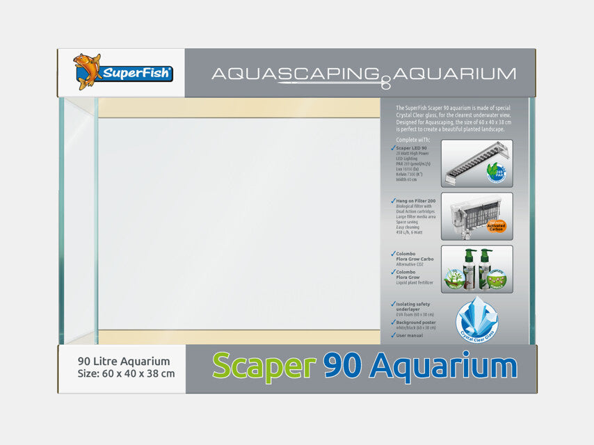Superfish Scaper Aquarium 90