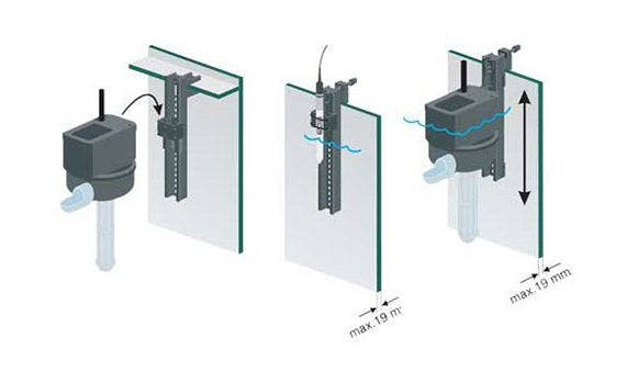 TUNZE 3000.250 TURBELLE E-JET HOUDER